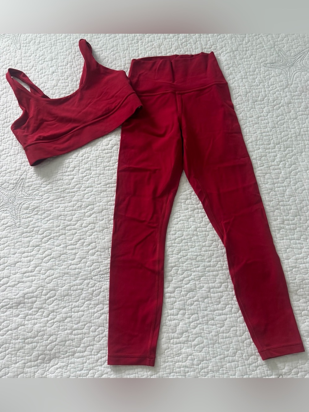Athleta Workout SET: XS High-Waist Performance Leggings & S top